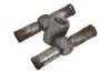 Water Tube Connector - EGR Thermal Control - Grade B - Used ~ 1973 Mercury Cougar / 1973 Ford Mustang 1973,1973 cougar,1973 mustang,D3W,D3Z,b,connector,control,cougar,egr,ford,ford mustang,grade,heater,mercury,mercury cougar,mustang,temperature,thermal,tube,used,valve,water,31542
