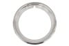 Wheel Trim Ring - Brushed Finish - Styled Steel Wheel - Repro ~ 1968 - 1969 Mercury Cougar / 1968 - 1969 Ford Mustang 1968,1968 cougar,1968 mustang,1969,1969 cougar,1969 mustang,C8W,C8Z,C9W,C9Z,cougar,ford,ford mustang,mercury,mercury cougar,mustang,new,repro,reproduction,ring,steel,style,styled,trim,wheel,stainless,beauty,brushed,finish,31586