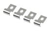 Clips - 3/8 Fuel Line - Set of 4 - Repro ~ 1968 - 1973 Mercury Cougar / 1968 - 1973 Ford Mustang 1968,1968 cougar,1968 mustang,1969,1969 cougar,1969 mustang,1970,1970 cougar,1970 mustang,1971,1971 cougar,1971 mustang,1972,1972 cougar,1972 mustang,1973,1973 cougar,1973 mustang,354663,354663-s8,C8W,C8Z,C9W,C9Z,D0W,D0Z,D1W,D1Z,D2W,D2Z,D3W,D3Z,amk,attaching,b-10280,b10280,bracket,clamp,clip,cougar,ford,ford mustang,fuel,hose,line,mercury,mercury cougar,mustang,31594