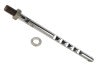 Post - Dual Post Head Rest - EACH - Used ~ 1968 Mercury Cougar / 1968 Ford Mustang threaded,1968,1968 cougar,1968 mustang,C8W,C8Z,chromed,cougar,dual,each,ford,ford mustang,head,mercury,mercury cougar,mustang,notched,post,rest,rod,used,31631