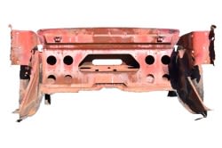 Seat Back Structure - Convertible - Used ~ 1969 - 1970 Mercury Cougar  1969,1969 cougar,1970,1970 cougar,C9W,D0W,back,convertible,cougar,cv,frame,mercury,mercury cougar,metal,rag,ragtop,rear,seat,sheet,structure,top,31698