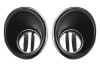 A/C Vent Registers - Pair - Repro ~ 1969 - 1970 Mercury Cougar / 1969 - 1970 Ford Mustang 1969,1969 cougar,1969 mustang,1970,1970 cougar,1970 mustang,C9W,C9Z,D0W,D0Z,a/c,ac,air,air conditioning,c,conditioning,cougar,ford,ford mustang,mercury,mercury cougar,mustang,new,pair,register,registers,repro,reproduction,vent,vents,31749