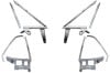 Vent Window / Quarter Window Frames - Complete Set - Restored ~ 1967 - 1968 Mercury Cougar 