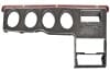 Instrument Panel - Gauge Cluster - Standard / Decor - Grade A - Used ~ 1971 Mercury Cougar  1971,1971 cougar,D1W,cluster,cougar,dash,face,facia,fasia,front,gauge,grain,instrument,mercury,mercury cougar,panel,plastic,pod,surround,used,pebble,crushed,rock,standard,std,decor,D1WB-6504438-AWA,31825