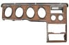 Instrument Panel - Gauge Cluster - XR7 - Grade A - Used ~ 1971 Mercury Cougar 1971,1971 cougar,D1W,cluster,cougar,dash,face,facia,fasia,front,gauge,grain,instrument,mercury,mercury cougar,panel,plastic,pod,surround,used,wood,woodgrain,xr7,D1WB-6504438-BW,31826