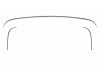 Convertible - Rear Body to Top Tack Strip - Used ~ 1971 - 1973 Mercury Cougar / 1971 - 1973 Ford Mustang 1971,1971 cougar,1971 mustang,1972,1972 cougar,1972 mustang,1973,1973 cougar,1973 mustang,D1W,D1Z,D2W,D2Z,D3W,D3Z,cougar,ford,ford mustang,mercury,mercury cougar,mustang,body,convertible,rear,strip,tack,top,31863,original,used
