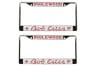 License Plate Frames - PAIR - Chrome - Inglewood Dealer - Repro ~ 1967 - 1973 Mercury Cougar 31872,1967,1967 cougar,1968,1968 cougar,1969,1969 cougar,1970,1970 cougar,1971,1971 cougar,1972,1972 cougar,1973,1973 cougar,C7W,C8W,C9W,D0W,D1W,D2W,D3W,advert,advertising,ca,california,chrome,classic,cougar,dealer,dealership,frame,frames,license,lincoln,mercury,mercury cougar,metal,obsolete,original,pair,plate,tag,inglewood,bob,estes