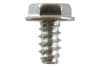 Screw - Fuel Filler Neck - EACH - Repro ~ 1967 - 1970 Mercury Cougar / 1965 - 1970 Ford Mustang 1967,1967 cougar,1967 mustang,1968,1968 cougar,1969,1969 cougar,1969 mustang,1970,1970 cougar,1970 mustang,C7W,C7Z,C8W,C9W,C9Z,D0W,D0Z,cougar,ford,ford mustang,mercury,mercury cougar,mustang,filler,fuel,gas,hose,neck,new,pipe,42120-S8,repro,reproduction,tank,tube,rubber,hose,filler,31893,screw,fastener,hex