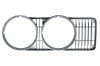 Bezel - Headlight Door - Chrome - Passenger Side - Restored ~ 1973 Mercury Cougar 31950,D3WB-13052,D3WB-13064,1973,1973 cougar,bezel,D3W,chromed,cougar,driver,head,headlight,housing,left,light,mercury,mercury cougar,molding,moulding,passenger,rechromed,restored,right,side,trim,upper,grille,trim,door,eyelid