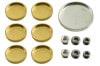 Freeze / Expansion Plug - 13 Piece Set - Brass - 429CJ - Repro - 1971 Cougar / 1971 Ford Mustang 1971,1971 cougar,1971 mustang,429,429cj,460,D1W,D1Z,brass,cougar,expansion,ford,ford mustang,freeze,mercury,mercury cougar,mustang,plug,plugs,set,steel,31999