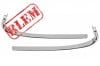 Moulding / Trim Set - Quarter Window - BLEM - PAIR - Repro ~ 1967 - 1968 Mercury Cougar 1967,1967 cougar,1968,1968 cougar,c7w,c8w,cougar,hockey stick,mercury,mercury cougar,moulding set,mouldings,new,pair,quarter,repro,reproduction,trim set,window,driver,drivers,drivers,passenger,passengers,passengers,side,32004,blem,blemished