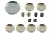 Freeze / Expansion Plug - 13 Piece Set - Steel - 429CJ - Repro - 1971 Cougar / 1971 Ford Mustang  1971,1971 cougar,1971 mustang,429,429cj,460,D1W,D1Z,brass,steel,cougar,expansion,ford,ford mustang,freeze,mercury,mercury cougar,mustang,plug,plugs,set,steel,32007
