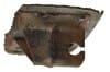 Rear Emergency Brake Cable - Bracket - Driver Side - Used ~ 1970 - 1973 Mercury Cougar / 1970 - 1973 Ford Mustang  1970,1970 cougar,1970 mustang,1971,1971 cougar,1971 mustang,1972,1972 cougar,1972 mustang,1973,1973 cougar,1973 mustang,D0W,D0Z,D1W,D1Z,D2W,D2Z,D3W,D3Z,cougar,ford,ford mustang,mercury,mercury cougar,mustangbracket,brake,break,cable,cougar,emergency,flange,ford,ford mustang,hand,mercury,mercury cougar,mustang,driver,plate,pull,ratchet,rear,side,used,driver,drivers,drivers,32032,left