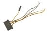 Wiring Pigtail - Under Hood Harness to Voltage Regulator - Standard - Used ~ 1967 - 1968 Mercury Cougar 32047,14290,1967,1967 cougar,1968,1968 cougar,C7W,C8W,cougar,harness,hood,mercury,mercury cougar,pigtail,regulator,standard,under,used,voltage,wiring