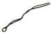 Wiring Pigtail - Under Hood Harness Ground Wire - Used ~ 1967 - 1968 Mercury Cougar   32055,14290,1967,1967 cougar,1968,1968 cougar,C7W,C8W,alternator,cougar,ground,harness,hood,lights,lites,mercury,mercury cougar,pigtail,under,used,wire,wiring