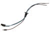 Wiring Pigtail - Male Bullet / Male-Female Double with Grommet - New ~ 1967 - 1973 Mercury Cougar / 1965 - 1973 Ford Mustang pig,tail,32101,1964,1964 mustang,1965,1965 mustang,1966,1966 mustang,1967,1967 cougar,1967 mustang,1968,1968 cougar,1968 mustang,1969,1969 cougar,1969 mustang,1970,1970 cougar,1970 mustang,1971,1971 cougar,1971 mustang,1972,1972 cougar,1972 mustang,1973,1973 cougar,1973 mustang,C4Z,C5Z,C6Z,C7W,C7Z,C8W,C8Z,C9W,C9Z,D0W,D0Z,D1W,D1Z,D2W,D2Z,D3W,D3Z,bullet,connector,cougar,double,end,female,ford,ford mustang,grommet,harness,male,mercury,mercury cougar,mustang,new,pigtail,plug,repair,repro,reproduction,spice,wires,wiring