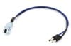 Socket and Wiring - Shift Indicator Light - w/o Console - Automatic - Repro ~ 1968 Mercury Cougar / 1968 Ford Mustang 1968,1968 cougar,1968 mustang,c8w,c8z,center,center console,console,cougar,ford,ford mustang,indicator,light,mercury,mercury cougar,mustang,new,repro,reproduction,shift,wiring,32108,shifter,w/o,with,out,without,no