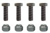 Bolt Kit - 3/8 Bolts - Front Sway Bar Clamps - Repro ~ 1967 - 1968 Mercury Cougar / 1967 - 1968 Ford Mustang 289,302,1967,1967 cougar,1968,1968 cougar,bar,c7w,c8w,cougar,front,handling,inch,mercury,mercury cougar,standard,sway,used,bar,32154,bolts,kit,clamp,clamps