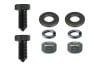 Bolt Kit - Mount - Automatic Transmission - 289 / 302 / 351 / 390 / 428CJ - Repro ~ 1967 - 1969 Mercury Cougar / 1967 - 1969 Ford Mustang 1967,1967 cougar,1967 mustang,1968,1968 cougar,1968 mustang,1969,1969 cougar,1969 mustang,289,302,351,390,428cj,C7W,C7Z,C8W,C8Z,C9W,C9Z,amk,auto,automatic,bolt,cougar,f-176,f176,fastener,ford,ford mustang,isolator,kit,mercury,mercury cougar,mount,mustang,repro,rubber,transmission,32171