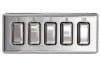 Power Window Master Switch Assembly - Grade A - Used ~ 1969 - 1970 Mercury Cougar  C8AB-14505-B,32254,1970,d0w,1969,1969 cougar,c9w,cougar,kit,mercury,mercury cougar,power,used,window,master,switch,switches,driver,side,grade,a,cyclone,galaxie,torino,fairlane,