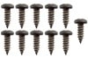 Screws - Taillight Bezel - Set of 11 - Used ~ 1969 - 1970 Mercury Cougar  
