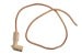 Wiring Pigtail - Under Dash Harness to Oil Pressure Gauge - XR7 - Used ~ 1971 - 1973 Mercury Cougar  1971,1971 cougar,1972,1972 cougar,1973,1973 cougar,D1W,D2W,D3W,cougar,dash,gage,gauge,harness,mercury,mercury cougar,oil,pig,pigtail,pressure,tail,under,used,wire,wiring