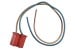 Wiring Pigtail - Under Dash Harness to Turn Signal Flasher - Used ~ 1971 - 1973 Mercury Cougar   1971,1971 cougar,1972,1972 cougar,1973,1973 cougar,D1W,D2W,D3W,can,cougar,dash,flasher,harness,mercury,mercury cougar,pig,pigtail,signal,tail,turn,under,used,wire,wiring