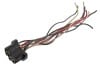 Wiring Pigtail - Under Dash Harness to Windshield Wiper Switch - Used ~ 1971 - 1973 Mercury Cougar  1971,1971 cougar,1972,1972 cougar,1973,1973 cougar,D1W,D2W,D3W,cougar,mercury,mercury cougar,dash,harness,pigtail,plug,repair,switch,under,used,windshield,winshield,wiper,wiring,32413