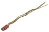 Wiring Pigtail - Taillight Harness to Under Dash Harness - Red Plug - STD / XR7 - Used ~ 1971 - 1973 Mercury Cougar  1971,1971 cougar,1972,1972 cougar,1973,1973 cougar,32425,D1W,D2W,D3W,cougar,dash,harness,kick,light,mercury,mercury cougar,panel,pigtail,plug,repair,standard,tail,taillight,under,underdash,wire,wiring,xr7,red,plug,used