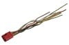 Wiring Pigtail - Taillight Harness to Sequential Box - STD / XR7 - Used ~ 1972 - 1973 Mercury Cougar  1972,1972 cougar,1973,1973 cougar,32428,D2W,D3W,box,cougar,harness,light,mercury,mercury cougar,pigtail,repair,sequencer,sequential,tail,taillight,unit,used,wire,wiring
