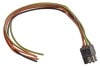 Wiring Pigtail - Taillight Harness to Sequential Box - Used ~ 1971 - 1973 Mercury Cougar 1971,1971 cougar,1972,1972 cougar,1973,1973 cougar,32433,D1W,D2W,D3W,cougar,harness,light,mercury,mercury cougar,pig,pigtail,repair,sequencer,sequential,standard,std,tail,taillight,unit,wire,wiring,xr7
