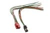 Wiring Pigtail Repair Kit - Sequential Unit - Repro ~ 1969 - 1973 Mercury Cougar  1969,1969 cougar,1970,1970 cougar,1971,1971 cougar,1972,1972 cougar,1973,1973 cougar,32450,C9W,D0W,D1W,D2W,D3W,box,cougar,harness,harnesses,kit,late,leads,mercury,mercury cougar,pig,pigtail,pigtails,plug,plugs,repair,sequential,tail,tails,unit,wire,wiring