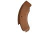 Seat Hinge Cover - Right Side  - MEDIUM BROWN / GINGER - Used ~ 1971 - 1973 Mercury Cougar / 1971 - 1973 Ford Mustang D1ZB-6561634,D1ZB-6561635,1971,1971 cougar,1971 mustang,1972,1972 cougar,1972 mustang,1973,1973 cougar,1973 mustang,cougar,covers,d1w,d1z,d2w,d2z,d3w,d3z,ford,ford mustang,hinge,mercury,mercury cougar,mustang,new,repro,reproduction,seat,used,right,left,32456,brown,medium,ginger