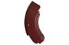 Seat Hinge Cover - Right Side  - MAROON - Used ~ 1971 - 1973 Mercury Cougar / 1971 - 1973 Ford Mustang D1ZB-6561634,D1ZB-6561635,1971,1971 cougar,1971 mustang,1972,1972 cougar,1972 mustang,1973,1973 cougar,1973 mustang,cougar,covers,d1w,d1z,d2w,d2z,d3w,d3z,ford,ford mustang,hinge,mercury,mercury cougar,mustang,new,repro,reproduction,seat,used,right,left,32457,maroon,red,dark