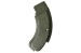Seat Hinge Cover - Left Side  - DARK GREEN - Used ~ 1971 - 1973 Mercury Cougar / 1971 - 1973 Ford Mustang  D1ZB-6561634,D1ZB-6561635,1971,1971 cougar,1971 mustang,1972,1972 cougar,1972 mustang,1973,1973 cougar,1973 mustang,cougar,covers,d1w,d1z,d2w,d2z,d3w,d3z,ford,ford mustang,hinge,mercury,mercury cougar,mustang,new,repro,reproduction,seat,used,right,left,32464,dark,green