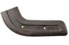 Seat Hinge Cover - Passenger Side Outer  - BLACK - Used ~ 1967 Mercury Cougar 