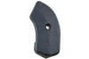 Seat Hinge Cover - Passenger Side Inner  - Dark BLUE - Used ~ 1967 Mercury Cougar / 1967 Ford Mustang