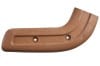 Seat Hinge Cover - Driver Side Outer  - SADDLE - Used ~ 1967 Mercury Cougar  C5ZB-6561692,C5ZB-6561693,C7WB-6561694,C7WB-6561695,1967,1967 cougar,1967 mustang,cougar,covers,c7w,ford,hinge,mercury,mercury cougar,seat,used,right,left,32487,SADDLE,inner,outer,passenger,driver,wanted