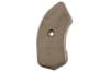 Seat Hinge Cover - Driver Side Inner  - IVY GOLD - Used ~ 1967 Mercury Cougar / 1967 Ford Mustang