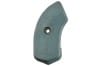 Seat Hinge Cover - Driver Side Inner  - AQUA - Used ~ 1967 Mercury Cougar / 1967 Ford Mustang