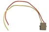 Wiring Pigtail - Under Dash Harness to Seat Belt Warning Light - Used - LATE ~ 1971 - 1973 Mercury Cougar