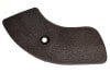 Seat Hinge Cover - Driver Side Inner - BLACK - Used ~ 1968 - 1970 Mercury Cougar / 1968 - 1970 Ford Mustang C8ZB-6561694,C8ZB-6561692,C8ZB-6561693,C8ZB-6561695,1969,1970,1968,1968 cougar,1968 mustang,cougar,covers,c8w,c8z,c9z,c9w,d0z,d0w,ford,hinge,mercury,mercury cougar,seat,used,right,left,32511,black,inner,outer,passenger,driver