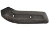 Seat Hinge Cover - Passenger Side Outer - BLACK - Used ~ 1970 Mercury Cougar / 1970 Ford Mustang D0ZB-6561694,D0ZB-6561695,C8ZB-6561694,C8ZB-6561692,C8ZB-6561693,C8ZB-6561695,1969,1970,1968,1968 cougar,1968 mustang,cougar,covers,c8w,c8z,c9z,c9w,d0z,d0w,ford,hinge,mercury,mercury cougar,seat,used,right,left,32518,black,inner,outer,passenger,driver