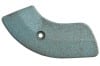 Seat Hinge Cover - Driver Side Inner - AQUA - Used ~ 1968 - 1969 Mercury Cougar / 1968 Ford Mustang C8ZB-6561694,C8ZB-6561692,C8ZB-6561693,C8ZB-6561695,1969,1970,1968,1968 cougar,1968 mustang,cougar,covers,c8w,c8z,c9z,c9w,d0z,d0w,ford,hinge,mercury,mercury cougar,seat,used,right,left,32521,aqua,inner,outer,passenger,driver