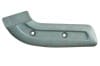 Seat Hinge Cover - Passenger Side Outer - AQUA - Used ~ 1968 - 1969 Mercury Cougar / 1968 Ford Mustang C8ZB-6561694,C8ZB-6561692,C8ZB-6561693,C8ZB-6561695,1969,1970,1968,1968 cougar,1968 mustang,cougar,covers,c8w,c8z,c9z,c9w,d0z,d0w,ford,hinge,mercury,mercury cougar,seat,used,right,left,32522,aqua,inner,outer,passenger,driver