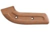 Seat Hinge Cover - Passenger Side Outer  - SADDLE - Used ~ 1968 - 1969 Mercury Cougar / 1968 Ford Mustang C8ZB-6561694,C8ZB-6561692,C8ZB-6561693,C8ZB-6561695,1969,1970,1968,1968 cougar,1968 mustang,cougar,covers,c8w,c8z,c9z,c9w,d0z,d0w,ford,hinge,mercury,mercury cougar,seat,used,right,left,32538,saddle,inner,outer,passenger,driver