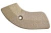 Seat Hinge Cover - Driver Side Inner - Light IVY GOLD - Used ~ 1968 - 1969 Mercury Cougar / 1968 - 1969 Ford Mustang light,gold,C8ZB-6561694,C8ZB-6561692,C8ZB-6561693,C8ZB-6561695,1969,1970,1968,1968 cougar,1968 mustang,cougar,covers,c8w,c8z,c9z,c9w,d0z,d0w,ford,hinge,mercury,mercury cougar,seat,used,right,left,32541,ivy gold,inner,outer,passenger,driver