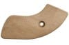 Seat Hinge Cover - Passenger Side Inner - NUGGET GOLD - Used ~ 1968 - 1969 Mercury Cougar / 1968- 1969 Ford Mustang C8ZB-6561694,C8ZB-6561692,C8ZB-6561693,C8ZB-6561695,1969,1970,1968,1968 cougar,1968 mustang,cougar,covers,c8w,c8z,c9z,c9w,d0z,d0w,ford,hinge,mercury,mercury cougar,seat,used,right,left,32544,nugget gold,inner,outer,passenger,driver
