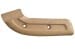 Seat Hinge Cover - Passenger Side Outer - NUGGET GOLD - Used ~ 1968 - 1969 Mercury Cougar / 1968 - 1969 Ford Mustang  C8ZB-6561694,C8ZB-6561692,C8ZB-6561693,C8ZB-6561695,1969,1970,1968,1968 cougar,1968 mustang,cougar,covers,c8w,c8z,c9z,c9w,d0z,d0w,ford,hinge,mercury,mercury cougar,seat,used,right,left,32546,nugget gold,inner,outer,passenger,driver