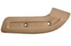 Seat Hinge Cover - Driver Side Outer - NUGGET GOLD - Used ~ 1968 - 1969 Mercury Cougar / 1968 - 1969 Ford Mustang C8ZB-6561694,C8ZB-6561692,C8ZB-6561693,C8ZB-6561695,1969,1970,1968,1968 cougar,1968 mustang,cougar,covers,c8w,c8z,c9z,c9w,d0z,d0w,ford,hinge,mercury,mercury cougar,seat,used,right,left,32547,nugget gold,inner,outer,passenger,driver